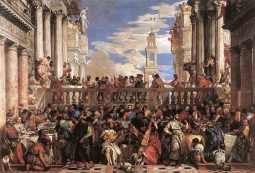 パオロ・ヴェロネーゼ Painting - カナ・ルネッサンスの結婚 パオロ・ヴェロネーゼ